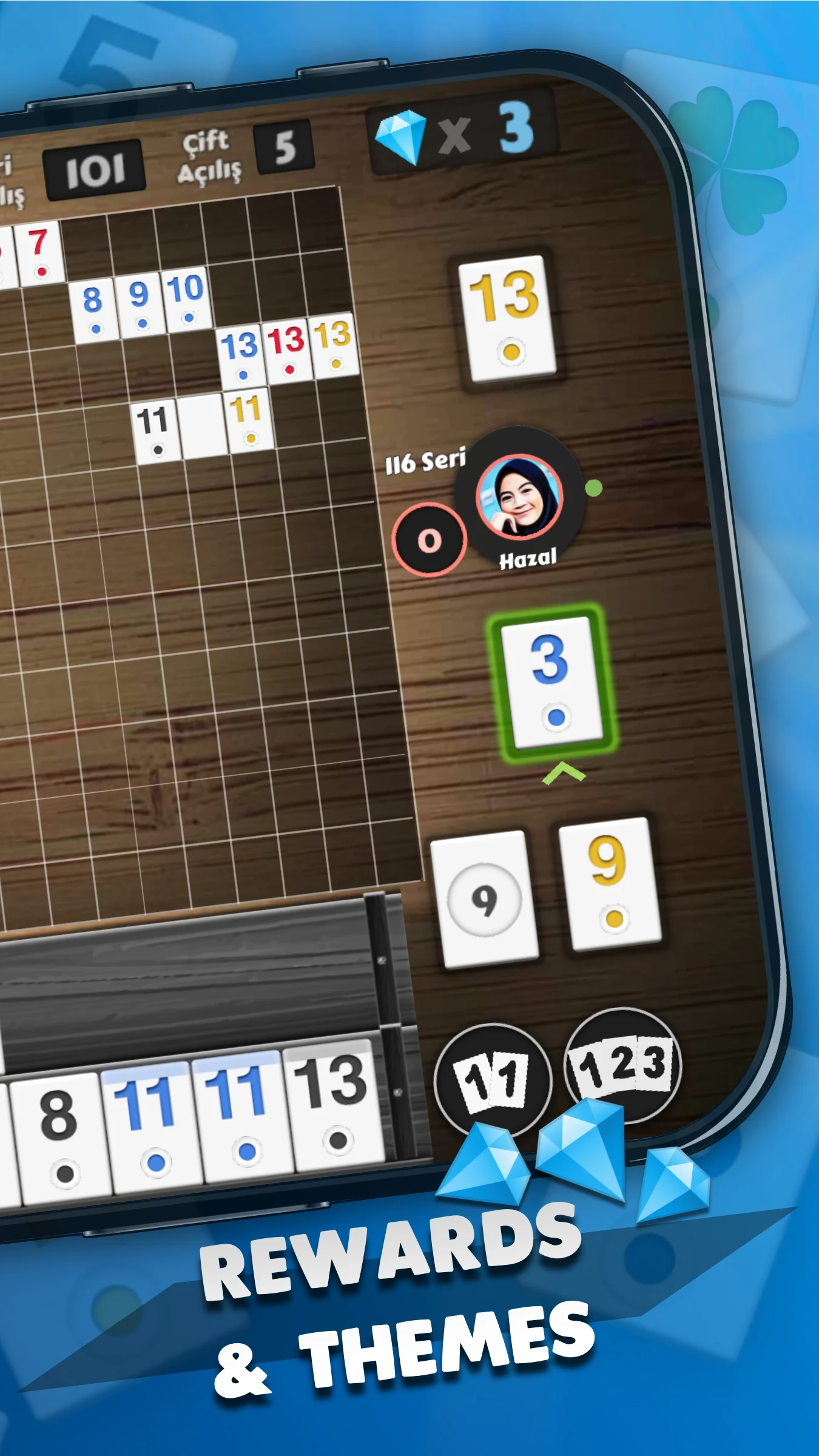 101 Okey screenshot